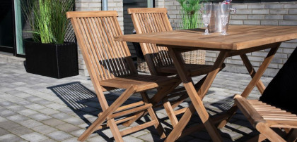 Krzesła składane drewniane