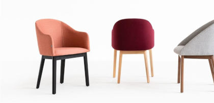 Krzesła tapicerowane bukowe