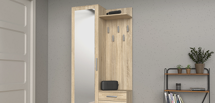 Szafki na buty z półkami