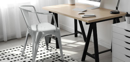 Krzesła metalowe szare