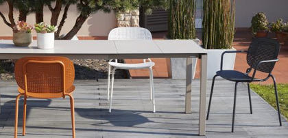 Krzesła metalowe na taras