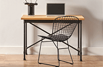 Krzesła metalowe ażurowe