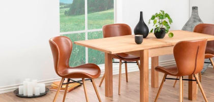 Krzesła tapicerowane loft