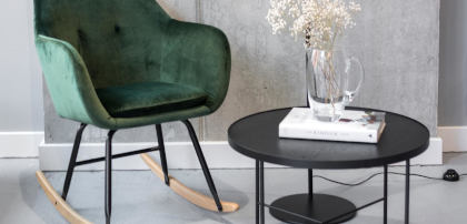 Krzesła tapicerowane kubełkowe