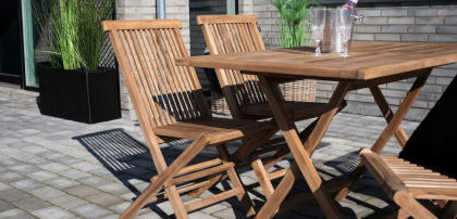 Krzesła składane ogrodowe