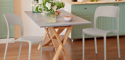 Krzesła sztaplowane do jadalni