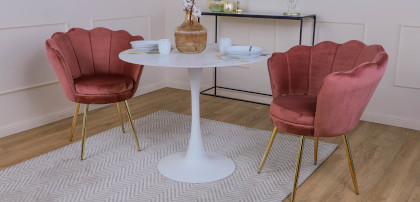 Krzesła do toaletki glamour