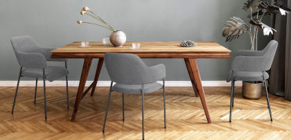 Krzesła konferencyjne z podłokietnikami