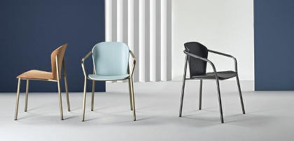 Krzesła konferencyjne sztaplowane