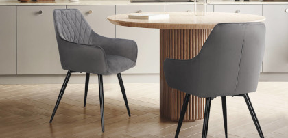 Krzesła konferencyjne szare