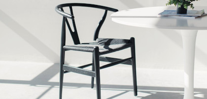 Krzesła inspirowane wishbone