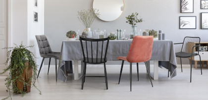 Krzesła pikowane do jadalni