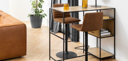 hokery obrotowe z oparciem