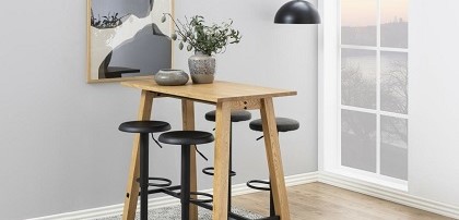 Hokery tapicerowane niskie