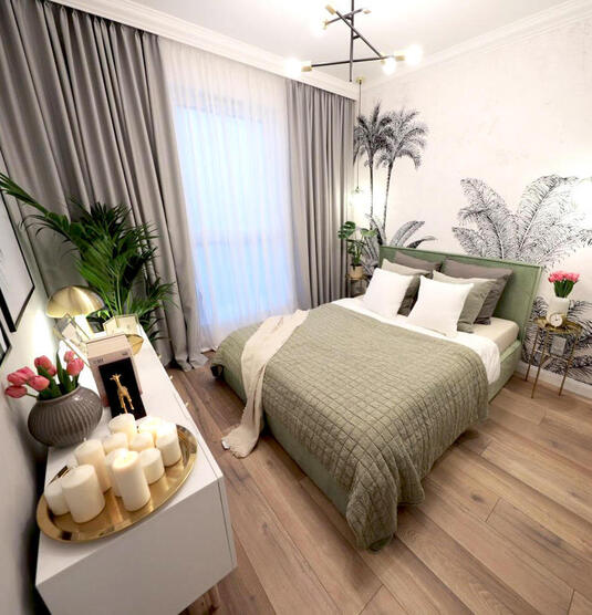 Sypialnia - aranżacje, inspiracje i pomysły na wystrój, czyli meble DKwadrat w programie Pomysłowe Projekty HGTV