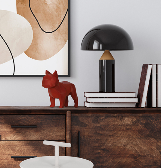 Jak ożywić regał, komodę lub półkę z książkami? Odpowiedź to... figurki dekoracyjne!