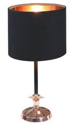 Lampa stołowa Violino 1x40W E14 czarny