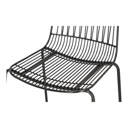 Krzesło Willy Black z poduszką PU Outlet