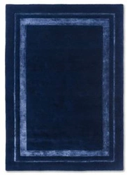 Dywan do salonu Redbrook granatowy 250x350 nowoczesny wełniany ręcznie tkany Laura Ashley