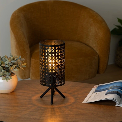 Lampa Katel 28 cm czarna