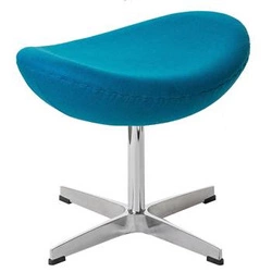 Podnóżek Jajo niebieski jasny kaszmir