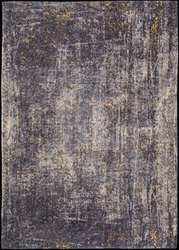 Dywan do salonu Broadway Glitter 200x280 bawełniany loftowy szary prostokątny Louis de Poortere