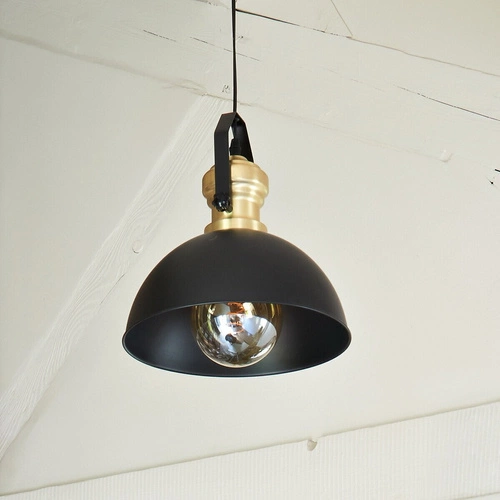 Lampa wisząca Flower czarna