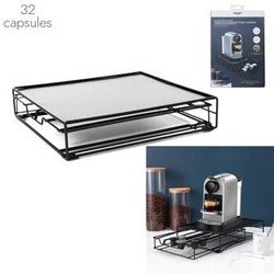 Szuflada na kapsułki Nespresso czarna