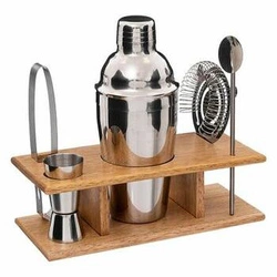 Zestaw barmański Victor z drewnianym stojakiem