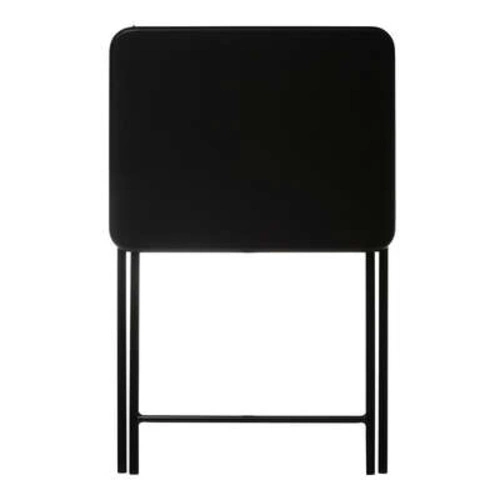 Składany stolik prostokątny czarny 48x38cm nowoczesny do salonu 5five simply smart