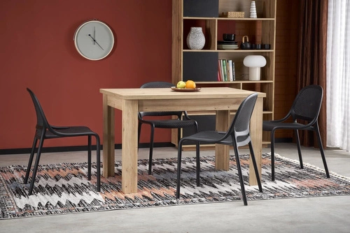 Stół rozkładany Carsten dąb artisan 80x120-160 cm do jadalni nowoczesny i funkcjonalny