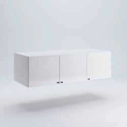 Nadstawka Flory 3 drzwi biały połysk