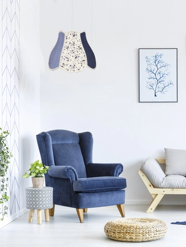 Lampa wisząca Zuza 35 1x60W E27 różowy