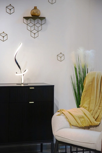 Lampka Nouage LED czarna