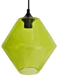 Lampa wisząca bremen 20 1x60W E27 klosz zielony