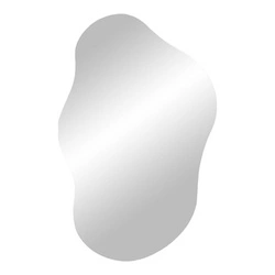 Lustro nieregularne Palermo 50x55 cm bez ramy wiszące do przedpokoju i salonu Intesi