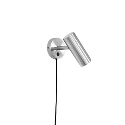 Kinkiet ścienny Paris srebrny nowoczesny regulowany do salonu