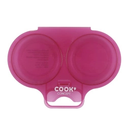 Pojemnik do gotowania jajek w mikrofalówce różowy