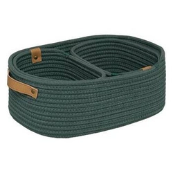 Zestaw 3 koszyków Ficus zielone