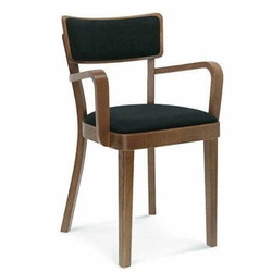 Krzesło do jadalni Fameg Solid dębowe tapicerowane z podłokietnikami nowoczesne personalizowane