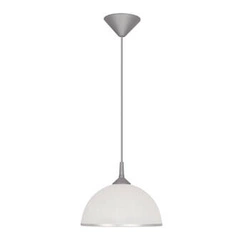 Lampa wisząca Sugar 1x60W E27 25cm linka chromowy/srebrny