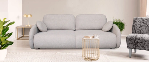 Sofa Andi z funkcją spania brązowa Anthology 05