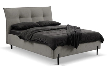 Łóżko Biscuit 140x200cm szare ciemne Cosy 7 GR2