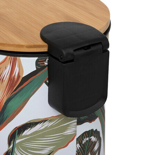 Kosz na śmieci BlackFlora 3l do łazienki i kuchni nowoczesny metalowy soft close multikolor