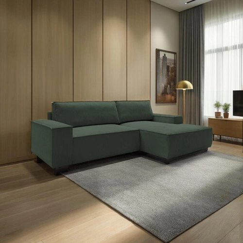 Narożnik Molde M prawy zielonyPoso 14