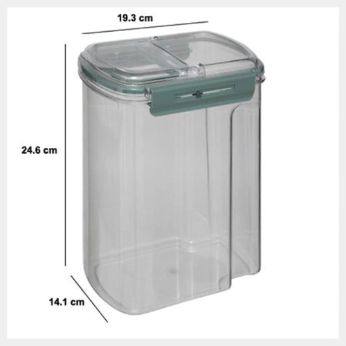 Pudełko hermetyczne Neo zielone wysokie   3,5L