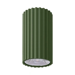 Plafon IVAR zielony oliwkowy LED 4000K nowoczesny do salonu i kuchni