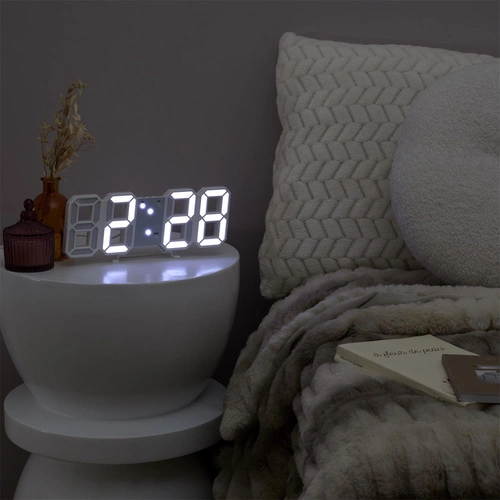 Zegarek budzik cyfrowy LED