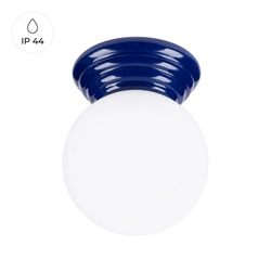 Plafon sufitowy ZORI ultramaryna IP44 nowoczesny do łazienki
