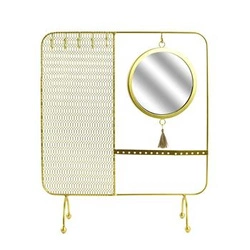 Organizer na biżuterię z lustrem